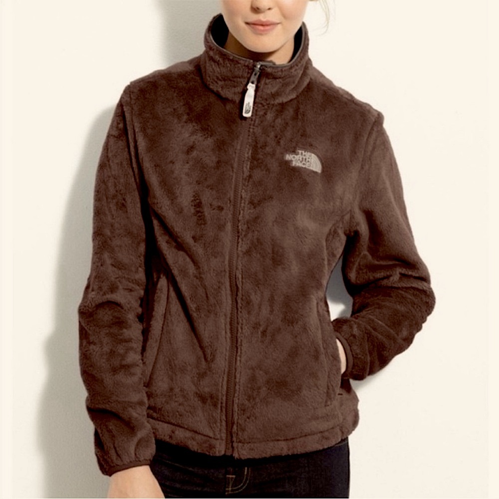 The North Face Women's Osito Dark Brown Soft Fleece Jacket